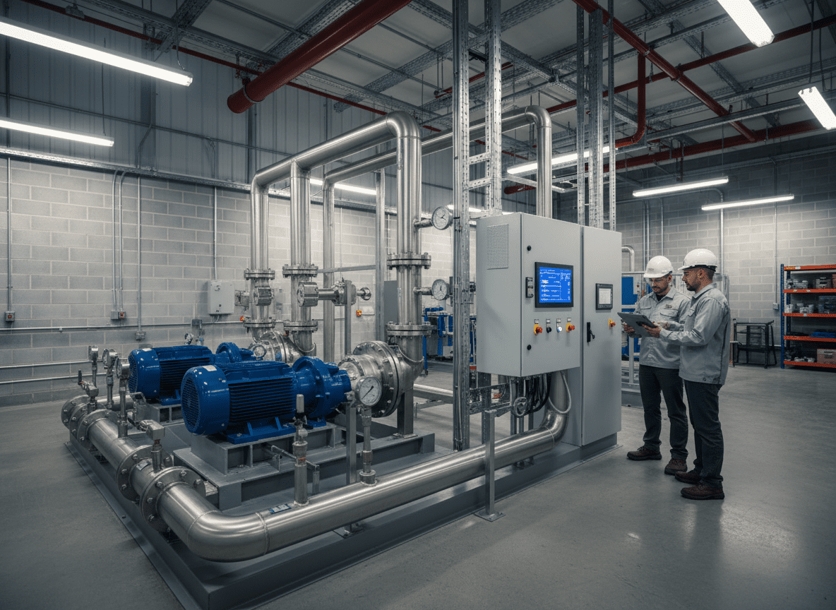 What Engineers Need to Know About Sizing an Industrial Water Pressure Booster Pump
